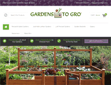 Tablet Screenshot of gardenstogro.com